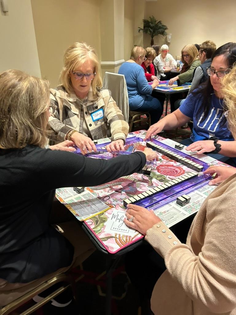 Tiles on the table — the games begin!